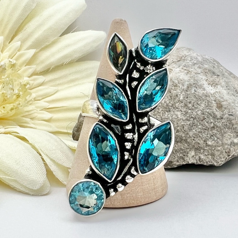 BLUE TOPAZ RING